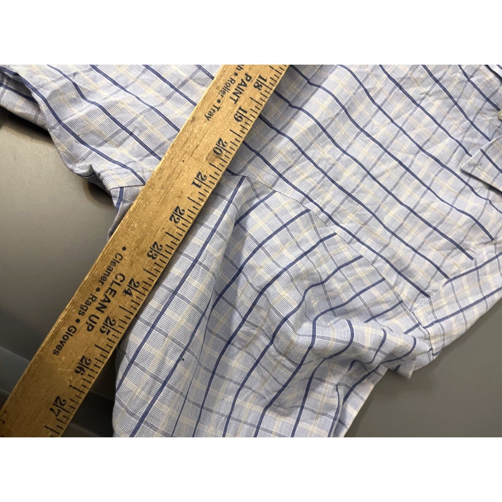 Ralph Lauren Chaps Button-Down Shirt Men Long Sleeve Plaid Blue 16-16.5 Button Up Shirt Shirt Men Long Sleeve Blue Plaid Chaps 16-16.5 Button-Down Size US L / EU 52-54 / 3 - 5 Thumbnail