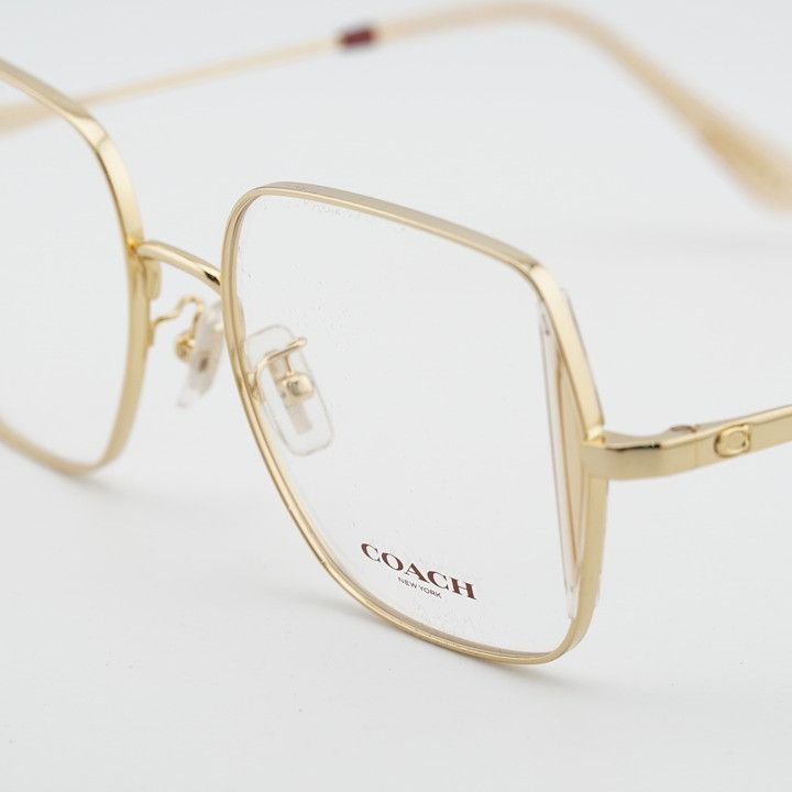 Coach Coach HC5165D 9441 Eyeglasses Gold 53mm Square Frame Size ONE SIZE - 2 Thumbnail