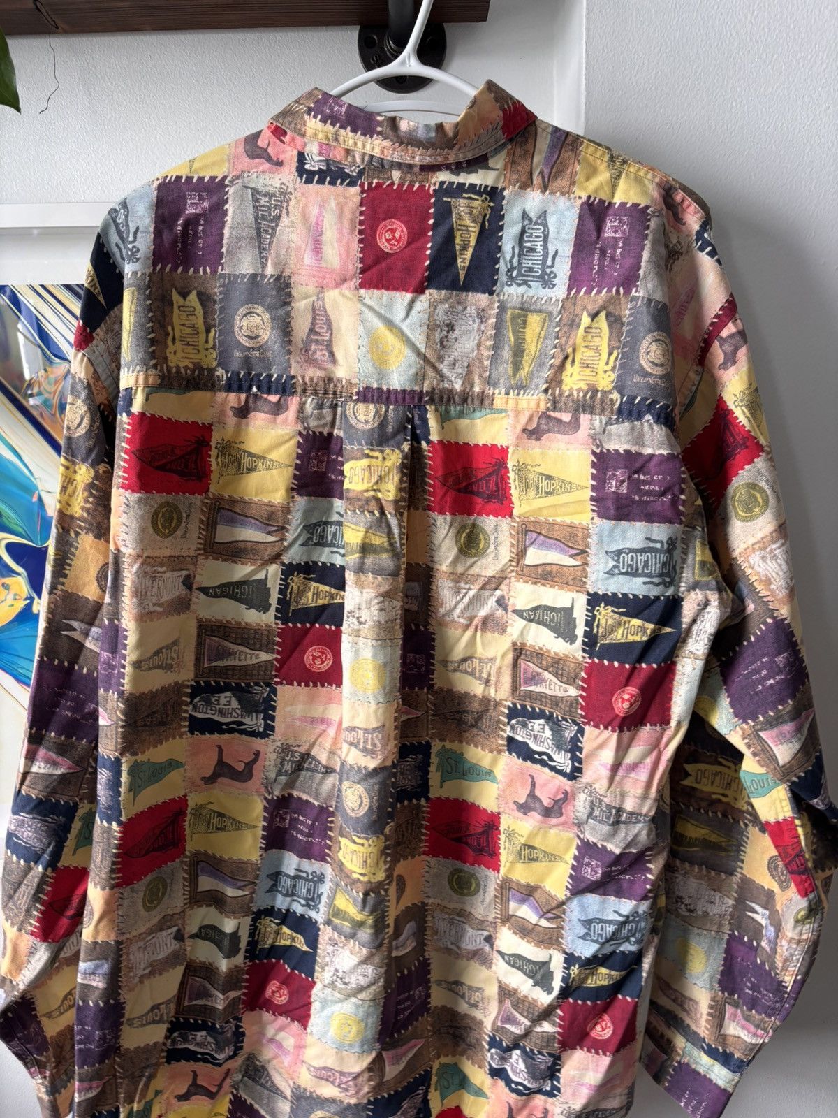 Vintage Vintage Ivy College Pennant Shirt Size US L / EU 52-54 / 3 - 8 Thumbnail