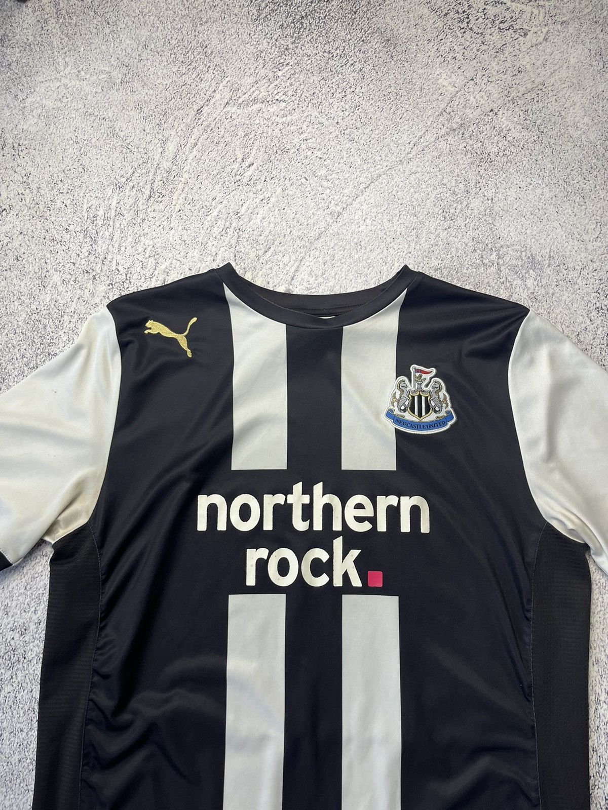 Vintage Puma Newcastle United 2012/13 Home Shirt Jersey Football Size US L / EU 52-54 / 3 - 5 Thumbnail
