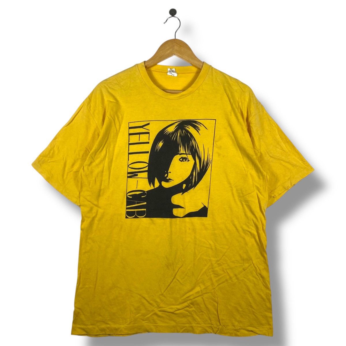 Vintage Vintage YELLOW-CAB Anime Cartoon Graphic Tee Shirt Free Size Size US M / EU 48-50 / 2 - 1 Thumbnail