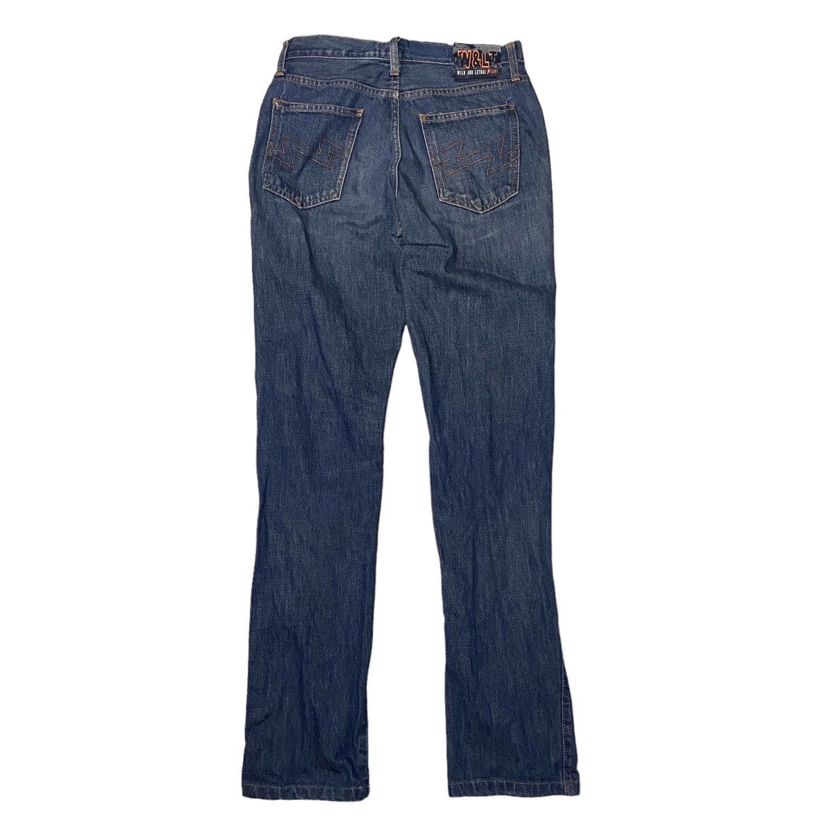 Walter Van Beirendonck 2000's W&LT OG Asymetrical Zipper Jeans Size US 28 / EU 44 - 2 Thumbnail