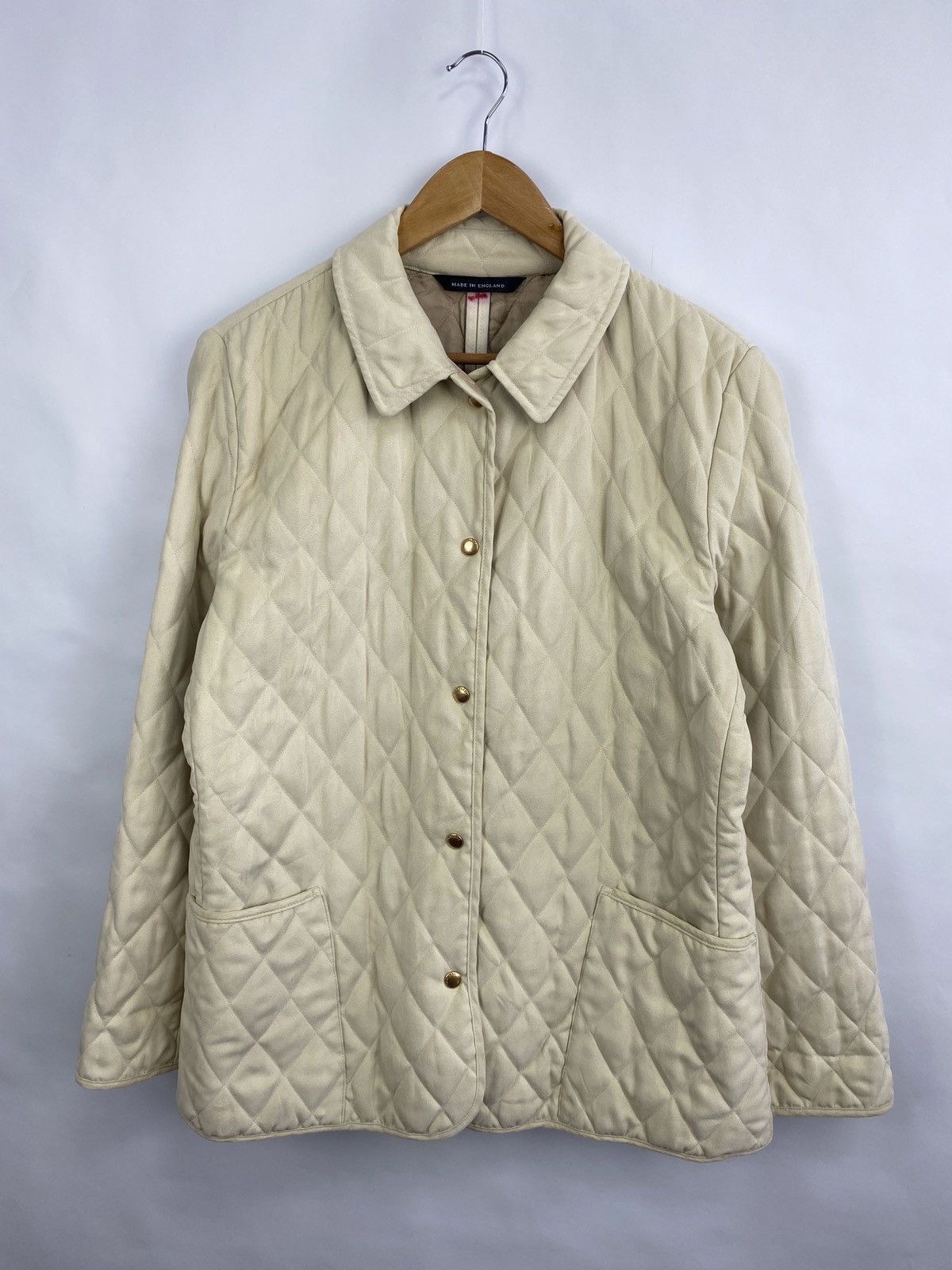 Burberry 🇬🇧 Vintage 90s Burberry London Brit Jacket Rare Retro Hype Size M / US 6-8 / IT 42-44 - 3 Thumbnail