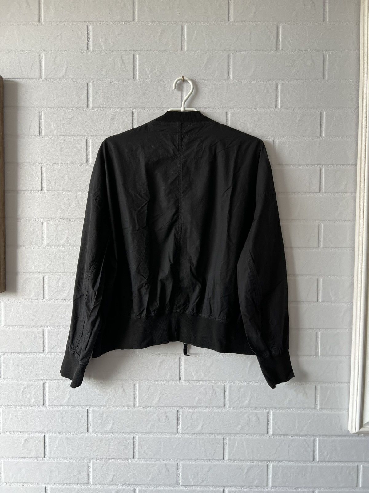 Rundholz Rundholz Lightweight Bomber Jacket Cotton Blend Black Size L Size L / US 10 / IT 46 - 11 Thumbnail