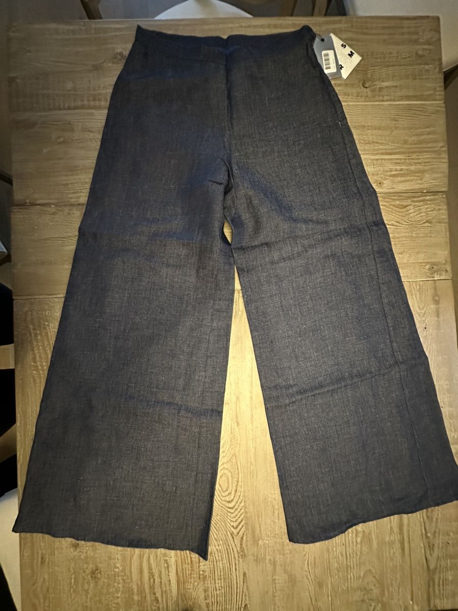 Simon Miller Simon Miller Wide Leg Denim Pants - NWT Size 2 Size 26" / US 2 / IT 38 - 1 Thumbnail