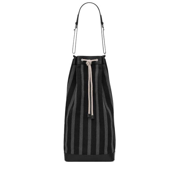 Saint Laurent Paris o1y0126 Size : OS / Travel Bag in Gray/Black Size ONE SIZE - 3 Thumbnail