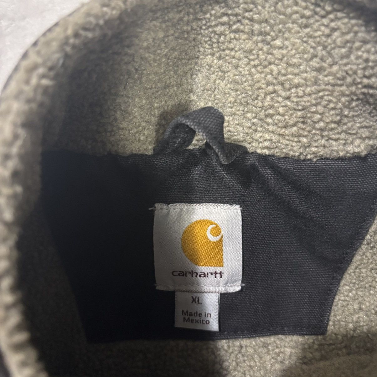 Carhartt Carhartt Jacket XL Black Sherpa Lined Detroit Vintage Size US XL / EU 56 / 4 - 5 Thumbnail