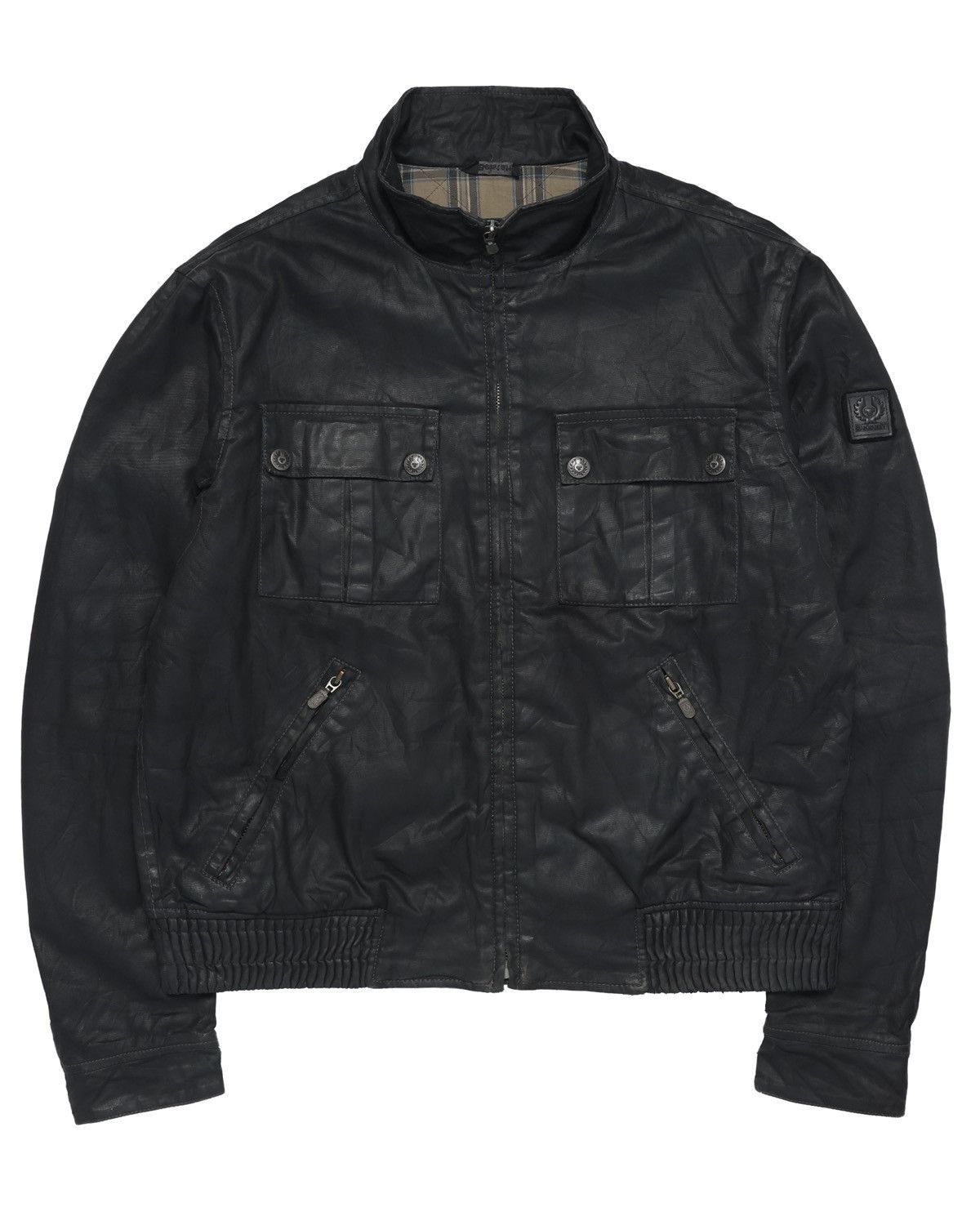 Vintage Belstaff 85th Anniversary Waxed Biker Jacket Size US M / EU 48-50 / 2 - 1 Thumbnail