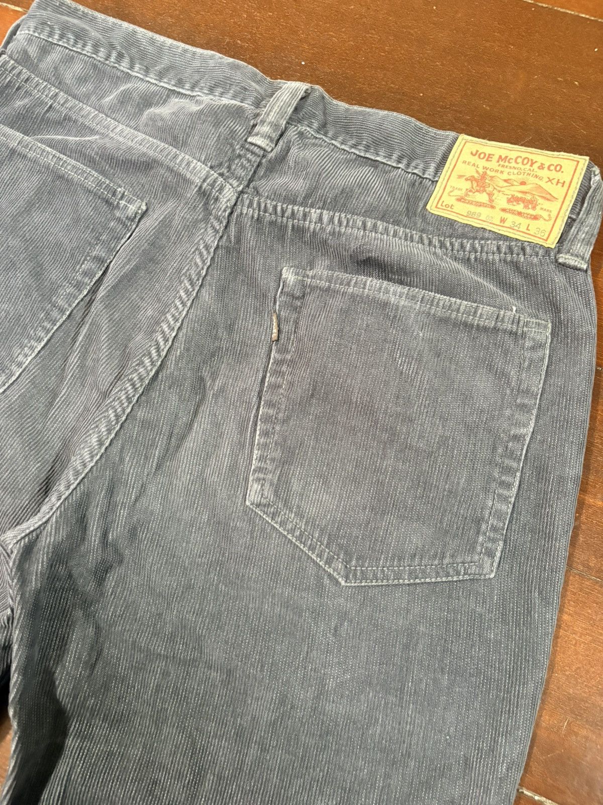 The Real McCoy's Vintage Joe Mc Coy & Co real mc coy valvet rare design Size US 34 / EU 50 - 14 Thumbnail