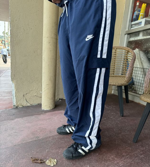 baggy nike track pants