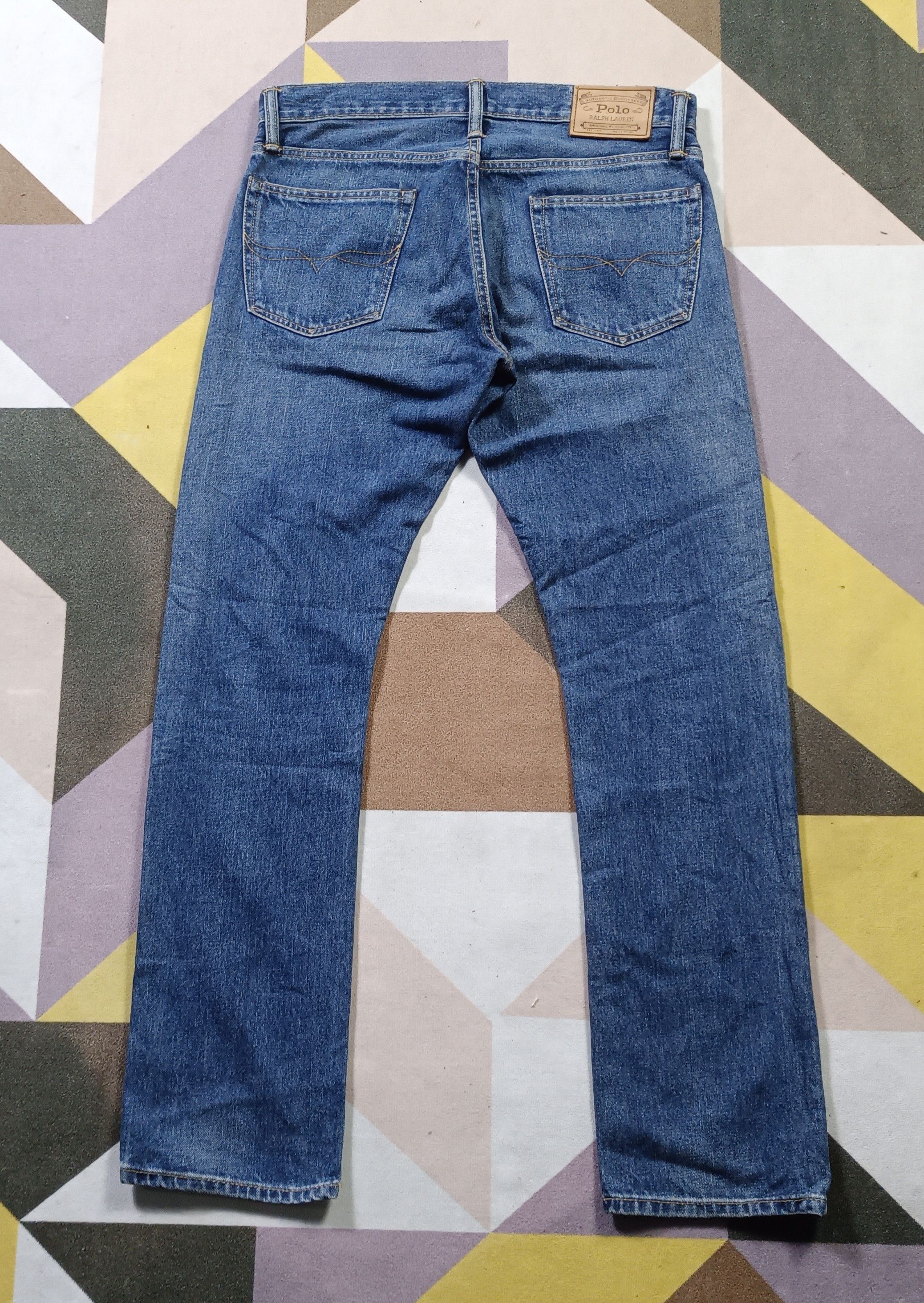 Ralph Lauren Vintage💥 Polo Ralph Lauren RL Straight Cut jeans Size US 33 - 5 Thumbnail