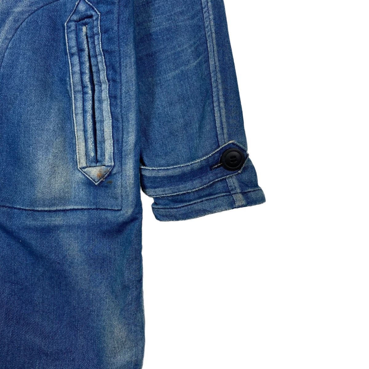 Blue Blue Japan × Indigo × Japanese Brand PLEIN INDIGO LONG JACKET Size US M / EU 48-50 / 2 - 7 Thumbnail