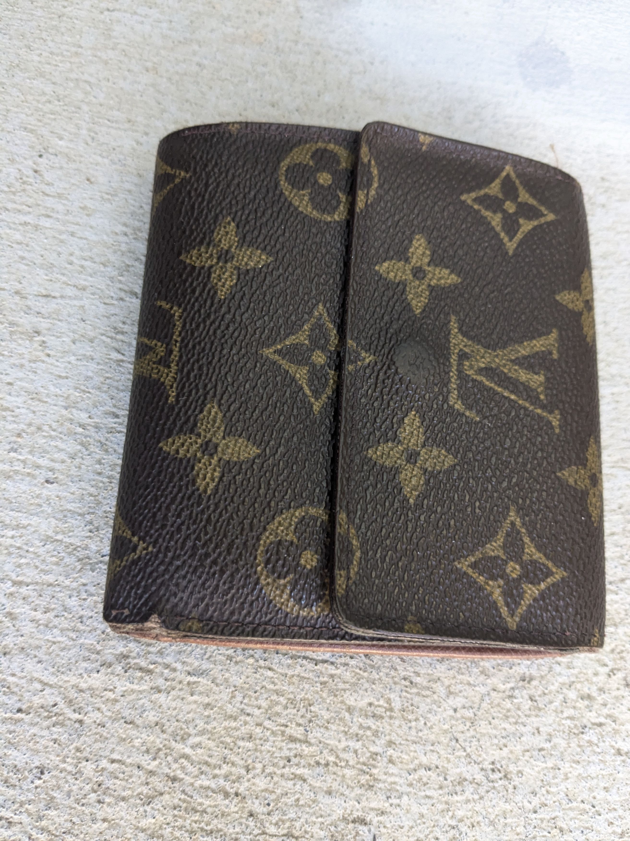 Louis Vuitton Louis Vuitton Wallet Trifold Canvas Monogram Leather Size ONE SIZE - 10 Thumbnail