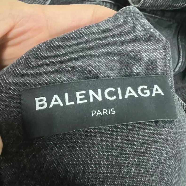 Balenciaga Balenciaga Washout Sinner Denim Size US L / EU 52-54 / 3 - 3 Thumbnail