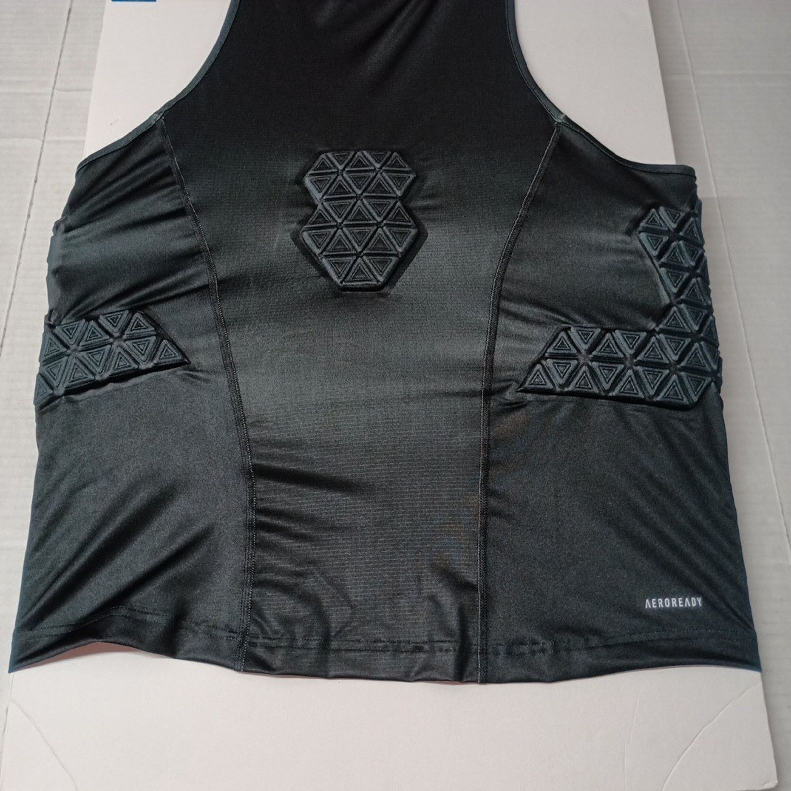Adidas Adidas Basketball Padded Aeroready Tank Shirt Size Men's 2XL Size US XXL / EU 58 / 5 - 4 Thumbnail