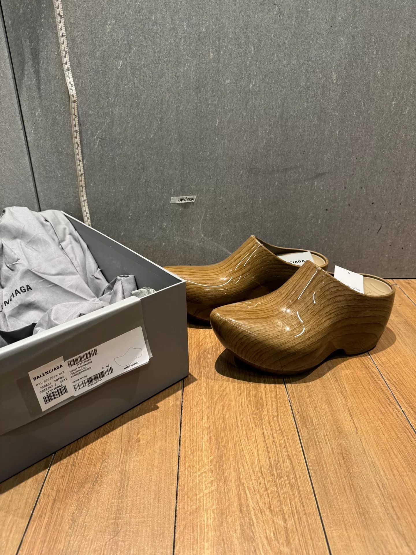 Balenciaga Balenciaga techno clog wood | Grailed