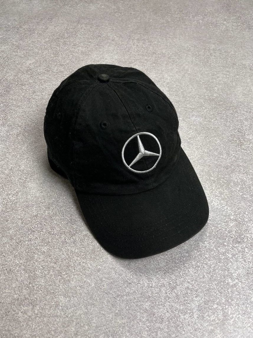 Mercedes-Benz × Vintage Vintage Mercedes Benz Embroidery Racing Cap Y2K Os Size ONE SIZE - 1 Thumbnail