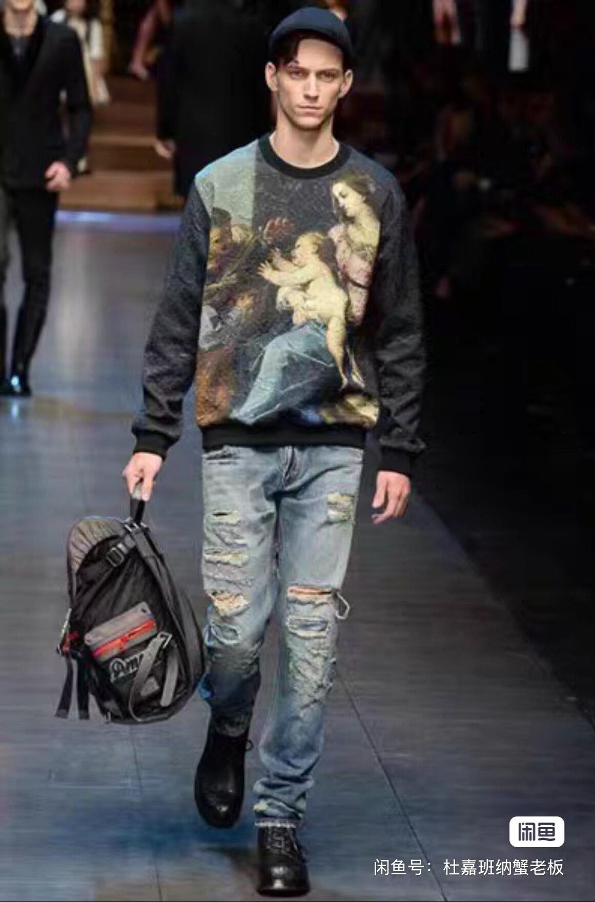 Dolce & Gabbana Dolce & Gabbana Long Sleeve T-Shirt Size US S / EU 44-46 / 1 - 1 Thumbnail