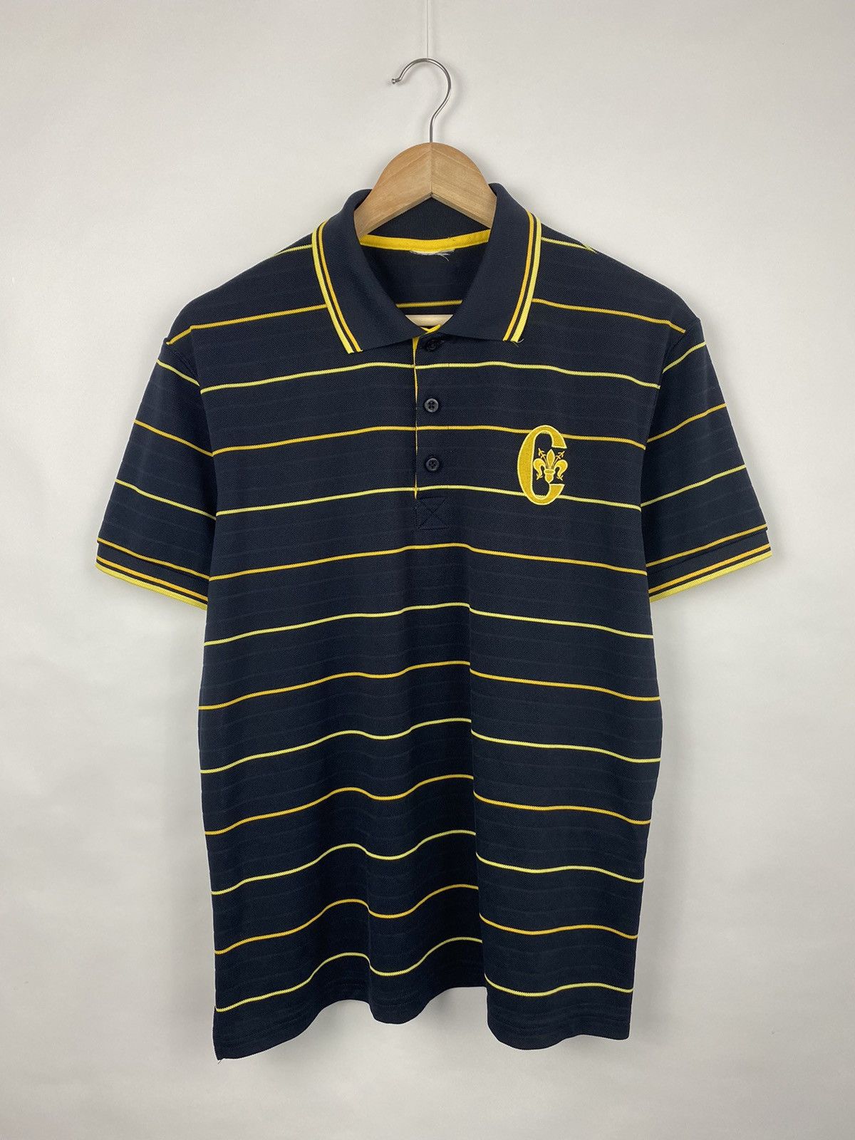 Conte of Florence 🇮🇹 Vintage 90s Conte Of Florence Polo T-Shirt Y2K Rare Retro Size US L / EU 52-54 / 3 - 2 Thumbnail