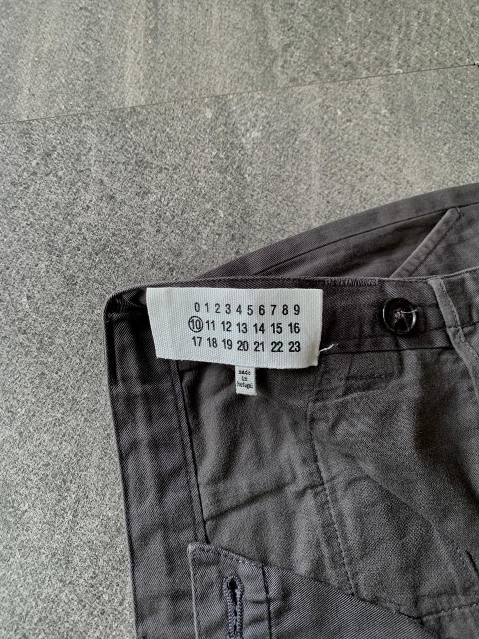 Maison Margiela Slim Trousers with Drawstrings Size US 29 - 7 Thumbnail