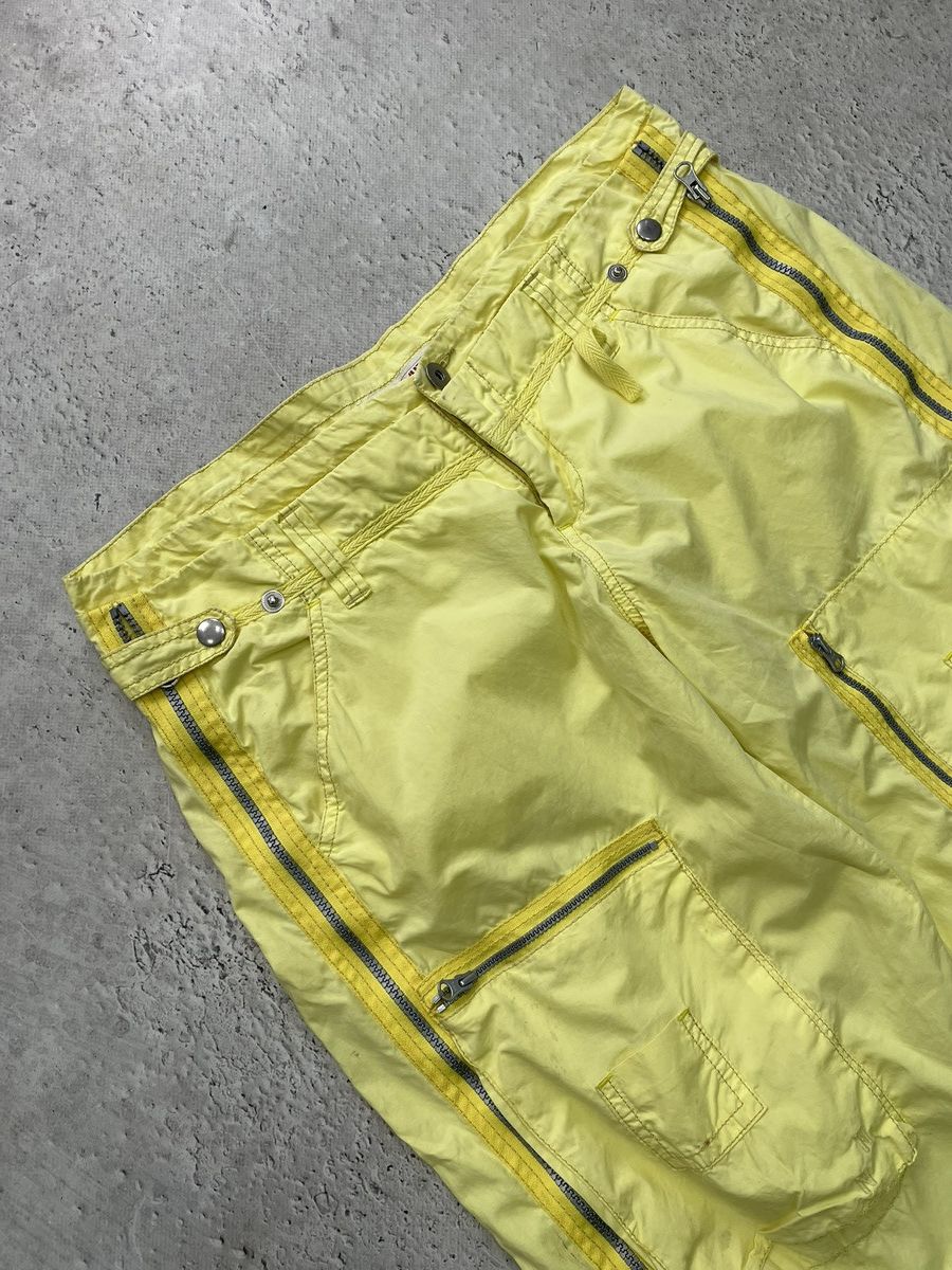 Tornado Mart Full Zipper y2k cargo japanese pants hype tornado mart style Size US 32 / EU 48 - 4 Thumbnail
