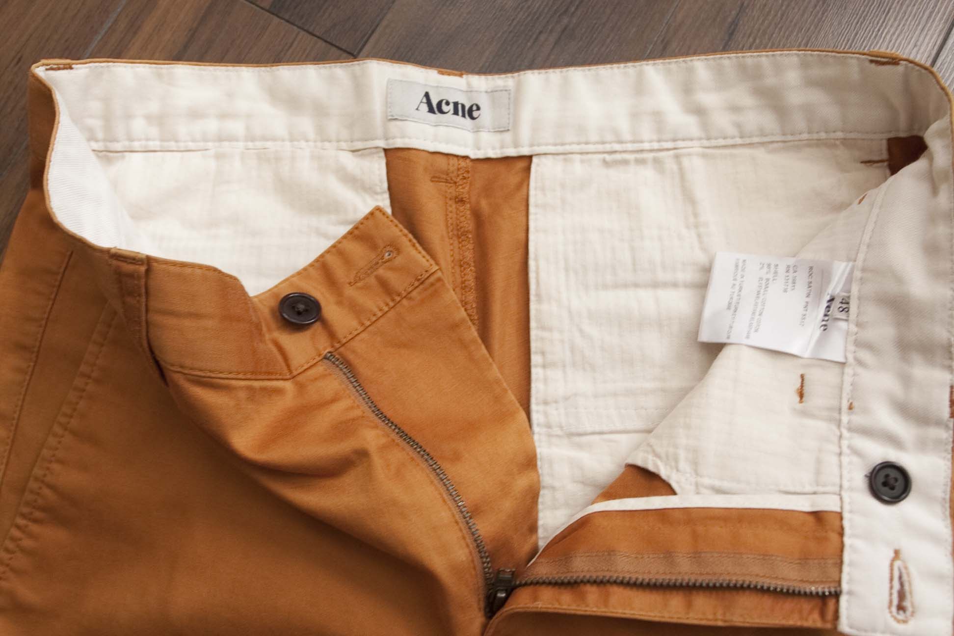 Acne Studios × Vintage Acne Pants Size 31x33 Brown / Orange Size US 31 - 7 Thumbnail