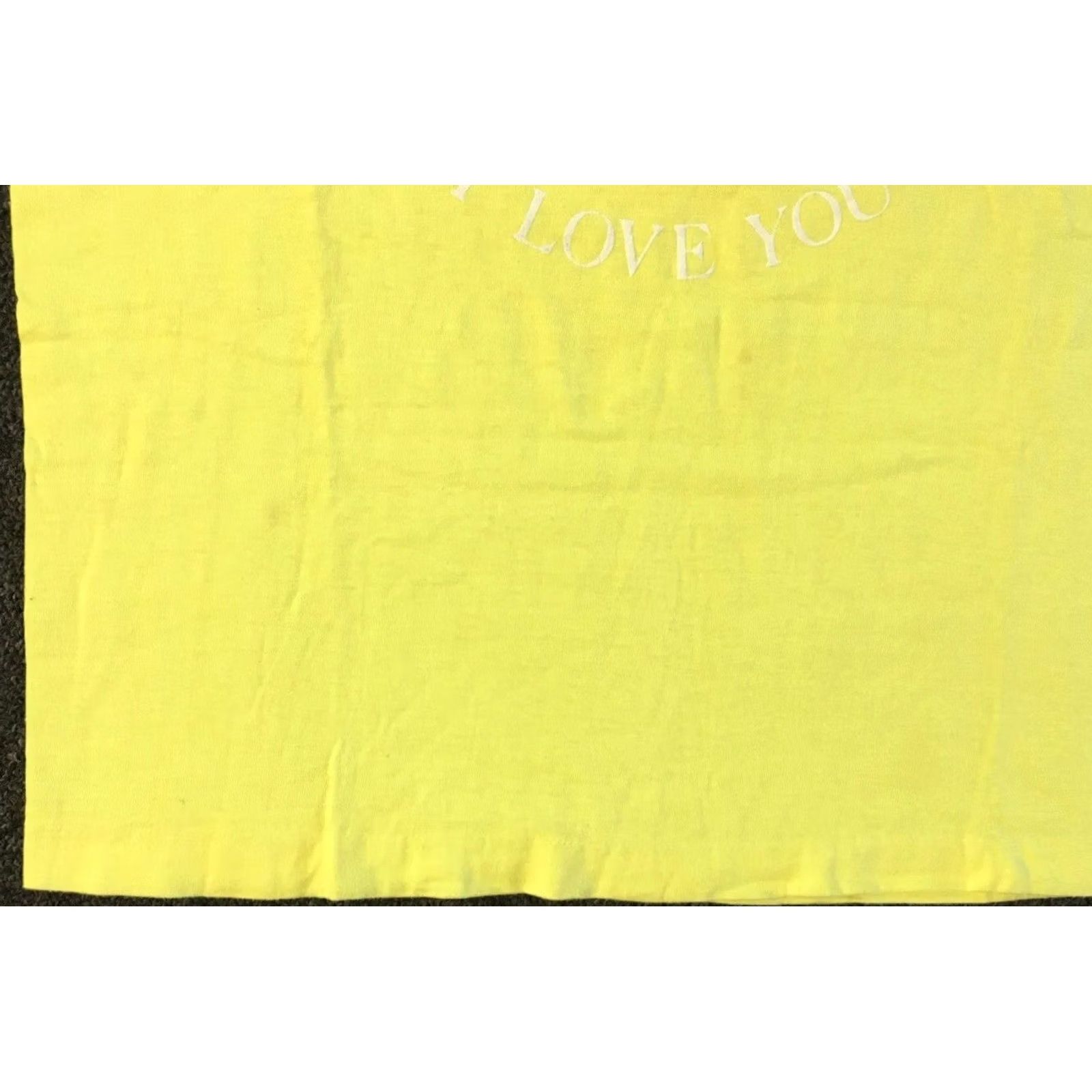 Vintage VINTAGE Bunny Rabbit I Love You Shirt S USA Striped Short Sleeve T-Shirt Men Yellow 80s 90s Friendship Happy Size US S / EU 44-46 / 1 - 4 Thumbnail