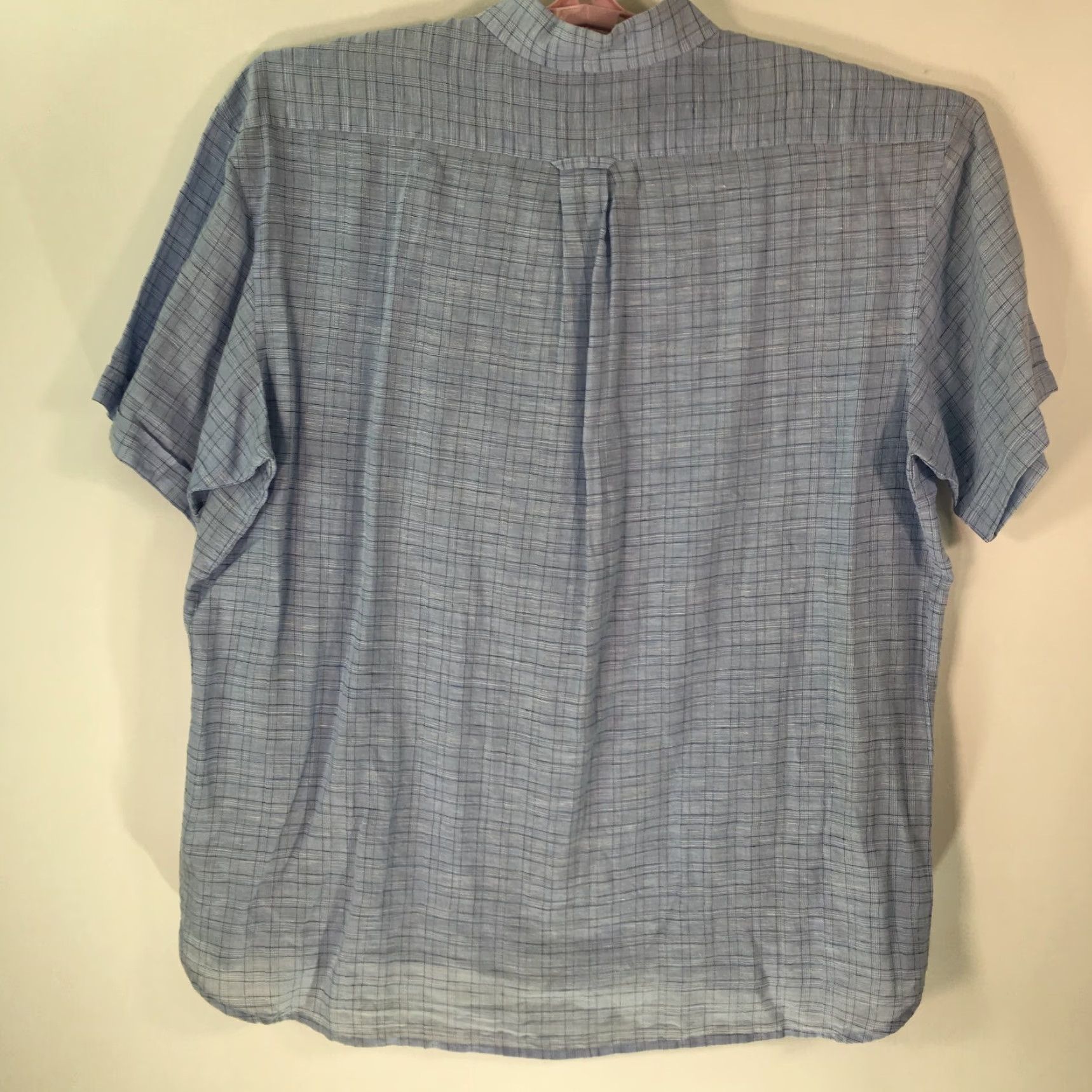 Izod Izod Luxury Sport Shirt Mens Short Sleeve Casual Blue Button Down Size XXL Size US XXL / EU 58 / 5 - 2 Thumbnail