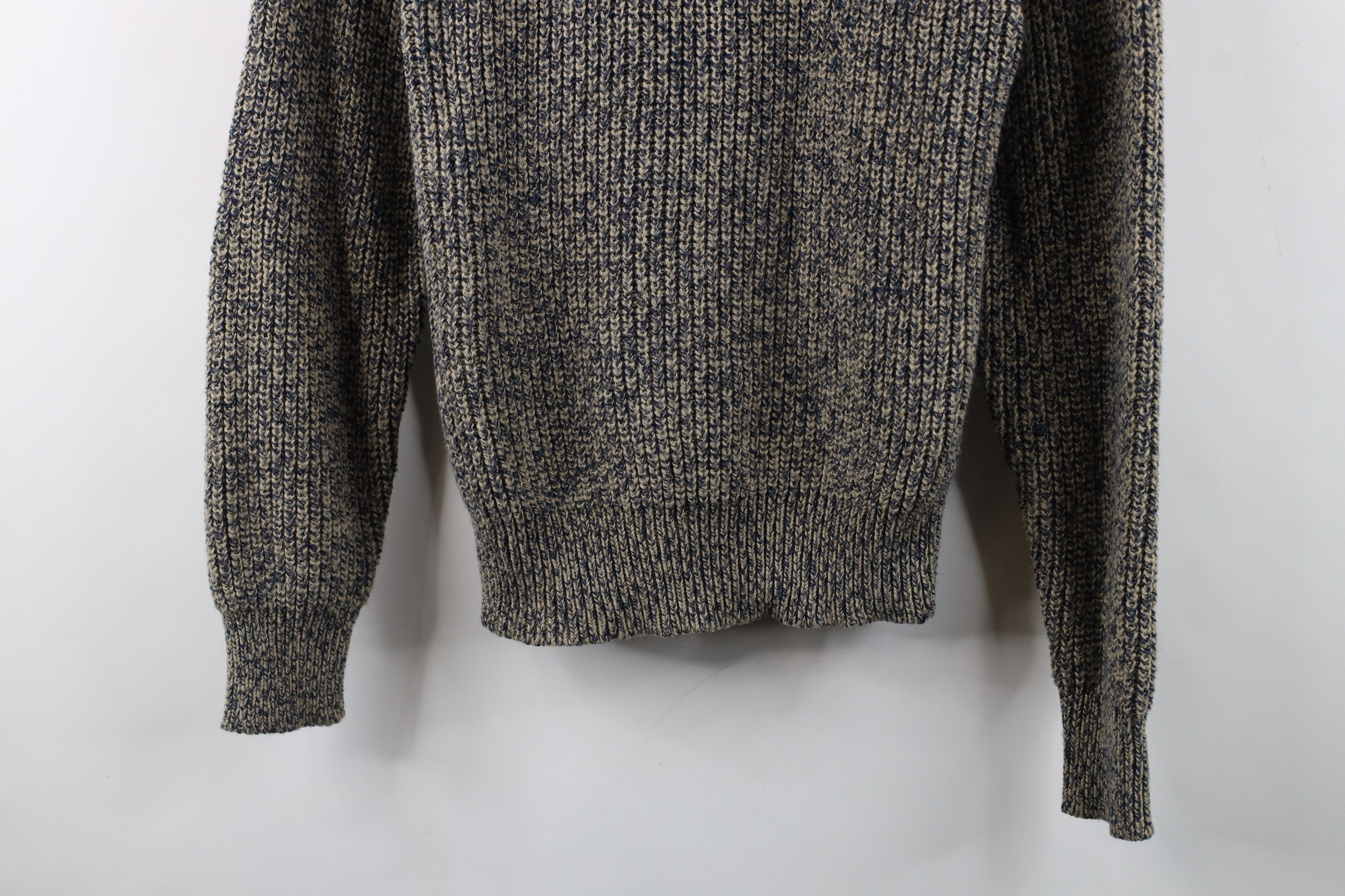 Vintage Vintage 90s Streetwear Chunky Ribbed Knit Crewneck Sweater Size M / US 6-8 / IT 42-44 - 3 Thumbnail