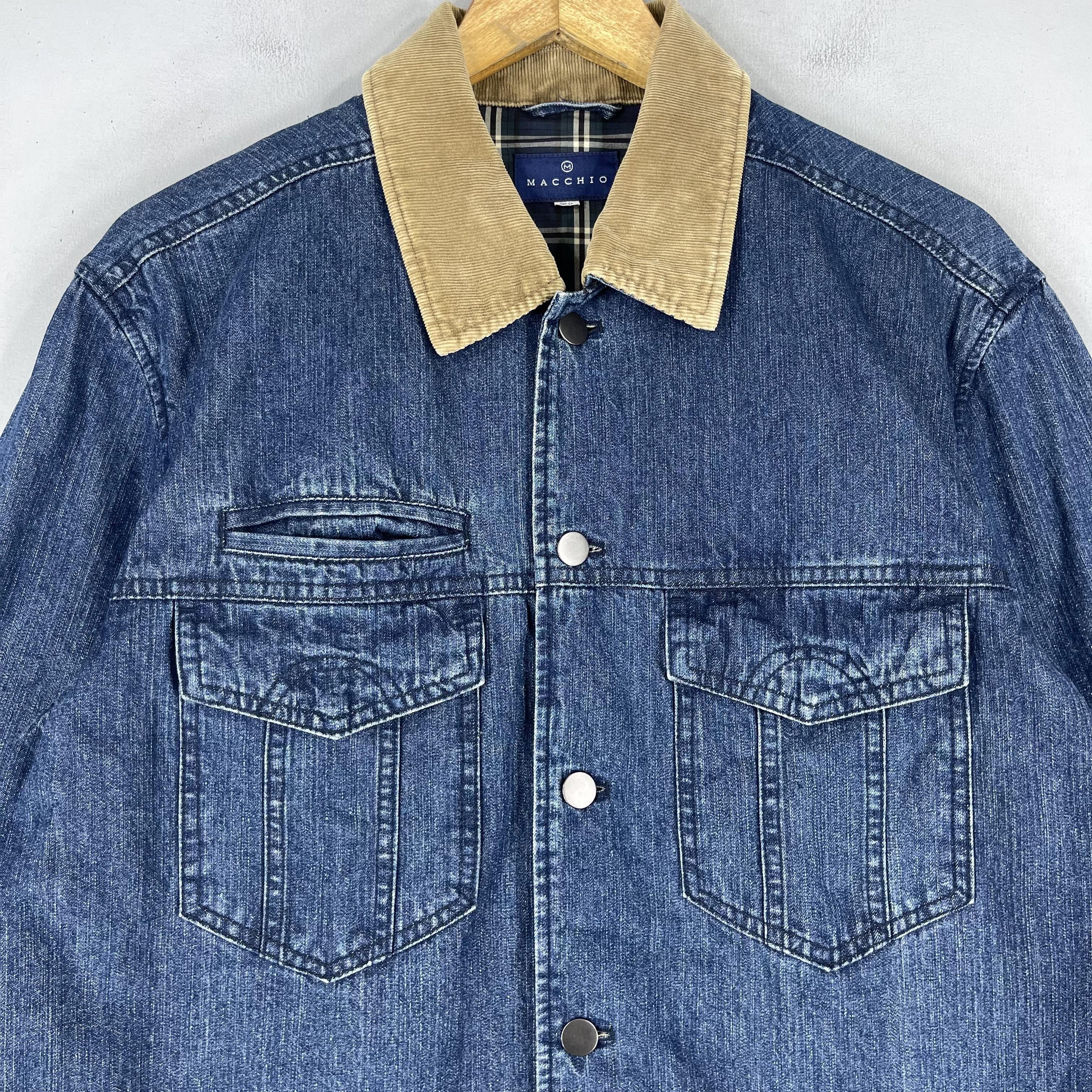 Japanese Brand Vintage Barn Field Workwear Denim Zipper Jacket Size US M / EU 48-50 / 2 - 2 Thumbnail