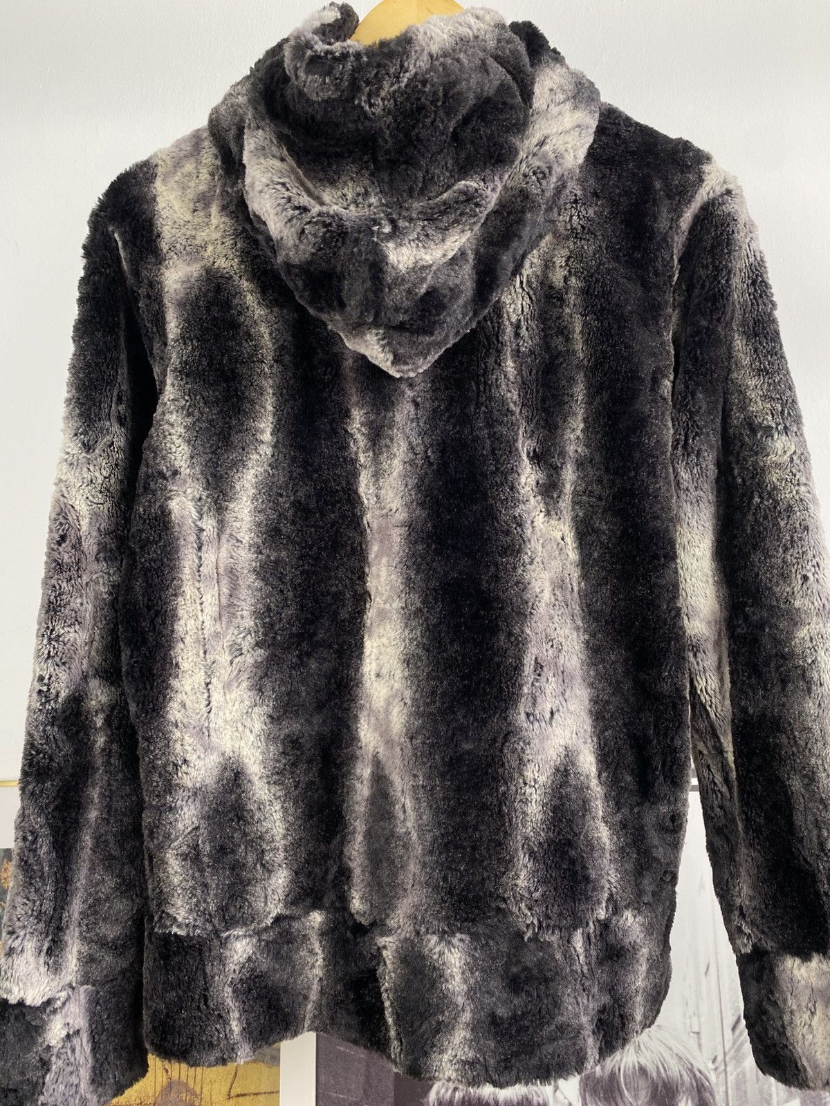 Tornado Mart 2000’s Tornado Mart Faux Fur Asymmetrical Zipper Hoodie Size US L / EU 52-54 / 3 - 6 Thumbnail