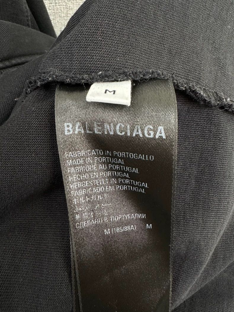 Balenciaga Balenciaga Black Wormhole Destroyed Sweatshirt Size M, 99% Size US M / EU 48-50 / 2 - 4 Thumbnail