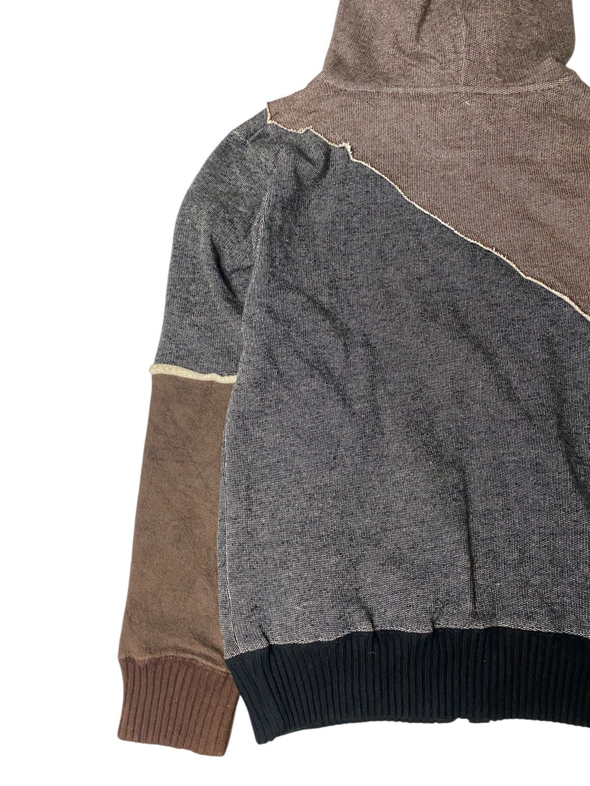 Le Grande Bleu (L.G.B.) 2000's Kittle 3 Tone Fur Hoodie Size US M / EU 48-50 / 2 - 7 Thumbnail