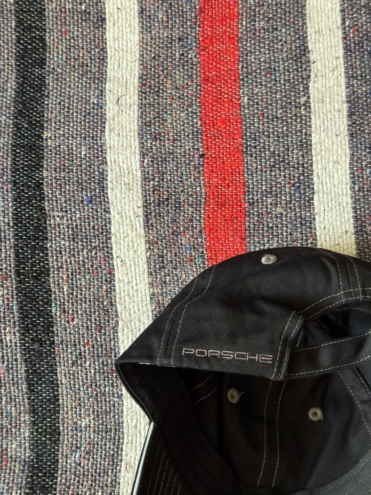 Porsche Design Porsche Design y2k “Black” Moto Racing Formula 1 Hat Size ONE SIZE - 5 Thumbnail