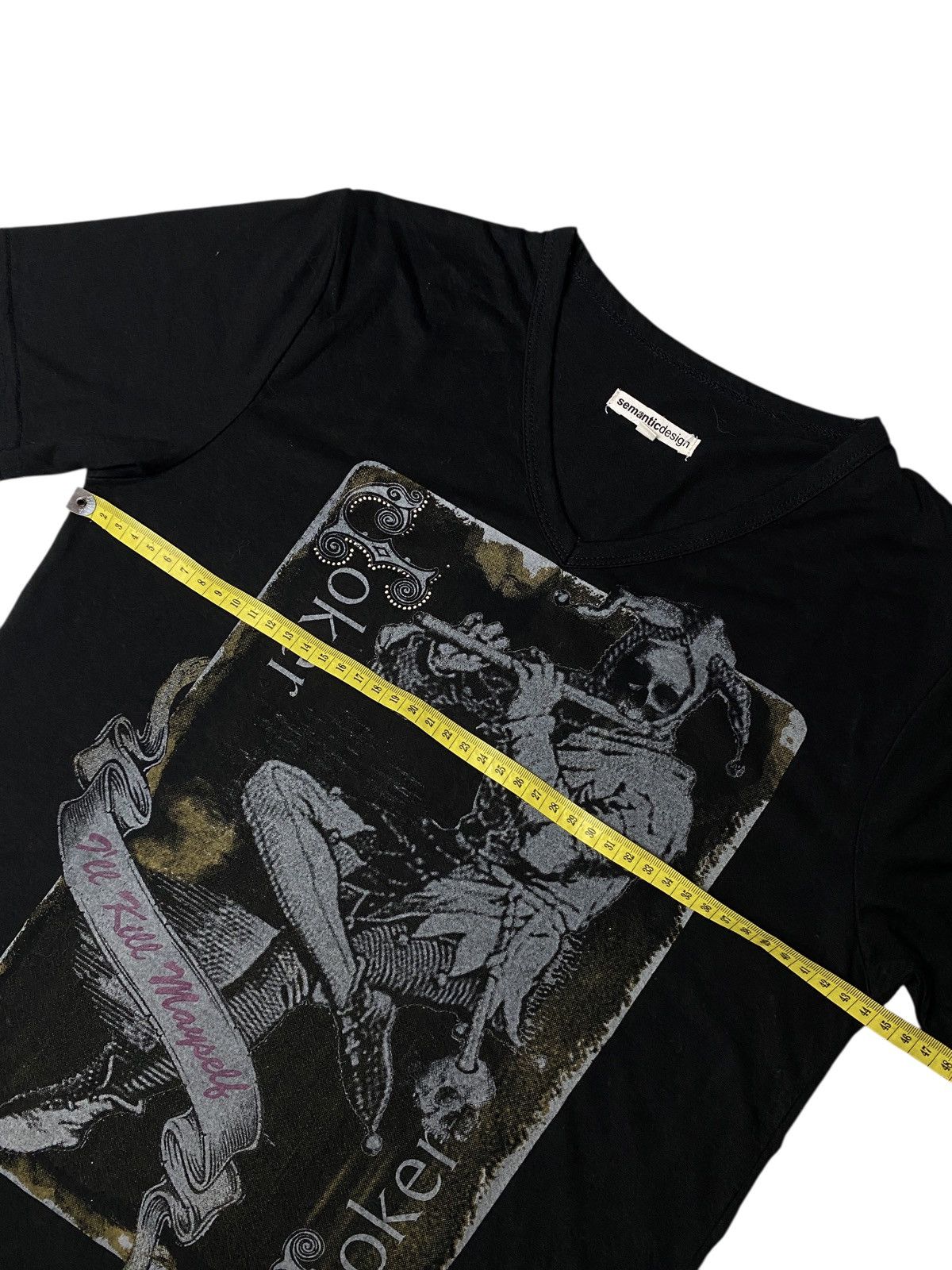 If Six Was Nine 2000's Semantic Design Joker Tshirt Size US S / EU 44-46 / 1 - 6 Thumbnail