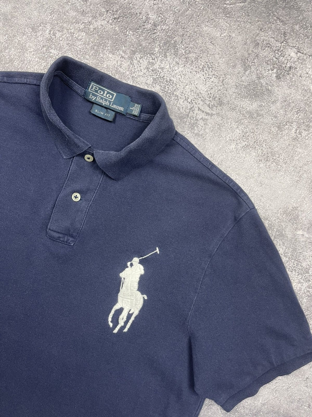 Polo Ralph Lauren Vintage Polo Ralph Lauren #3 Big Logo Polo T-Shirt PRL Y2K Size US L / EU 52-54 / 3 - 7 Thumbnail