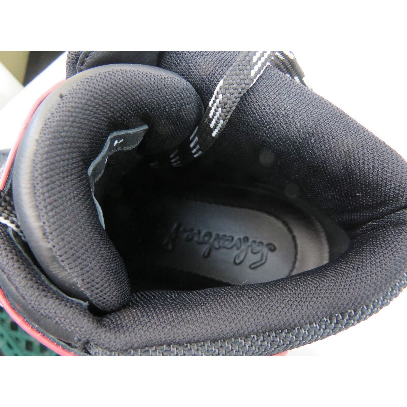 Salvatore Ferragamo COSMA HIGH BLACK LEATHER GANCINI MESH LACE SNEAKERS 10 M Size US 10 / EU 43 - 15 Thumbnail