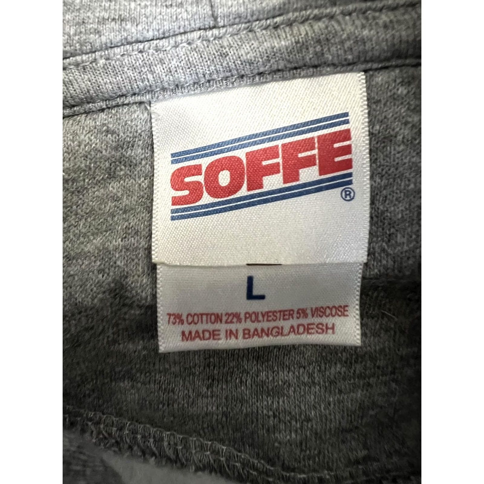 Soffe VINTAGE United States Air Force Hoodie Mens L Gray Pullover Fleece Sweatshirt Size US L / EU 52-54 / 3 - 5 Thumbnail