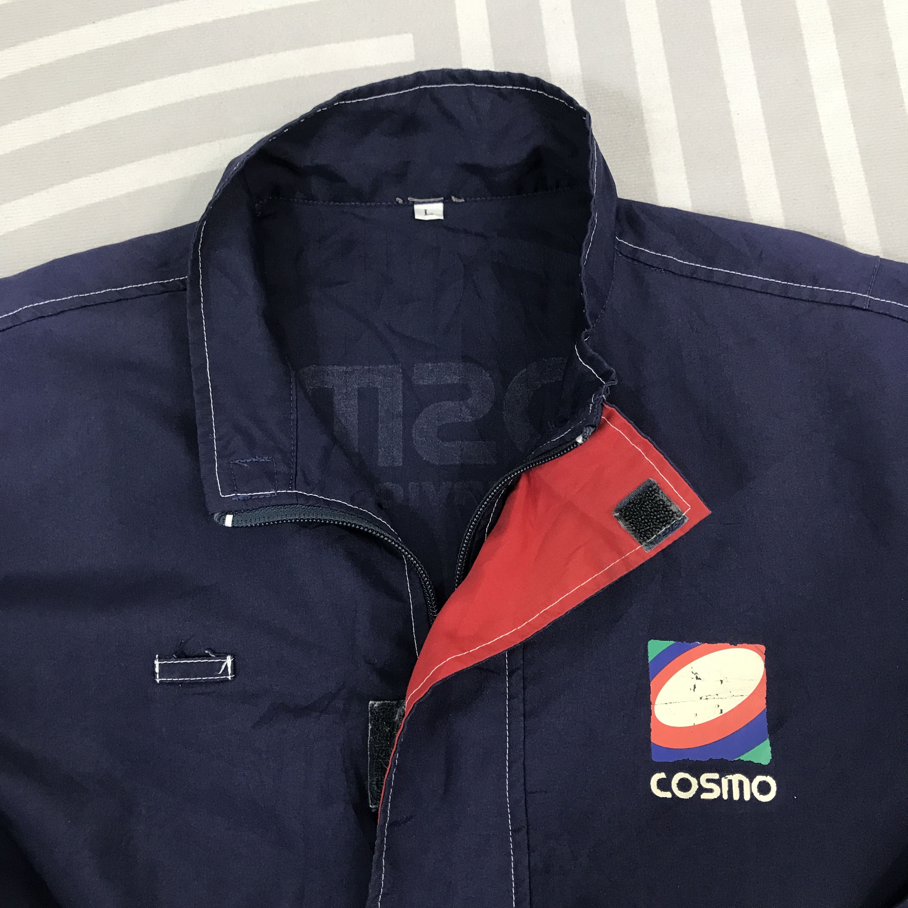 Japanese Brand × Vintage Vintage Cosmo auto service staff Racing Jacket Size US XL / EU 56 / 4 - 8 Thumbnail