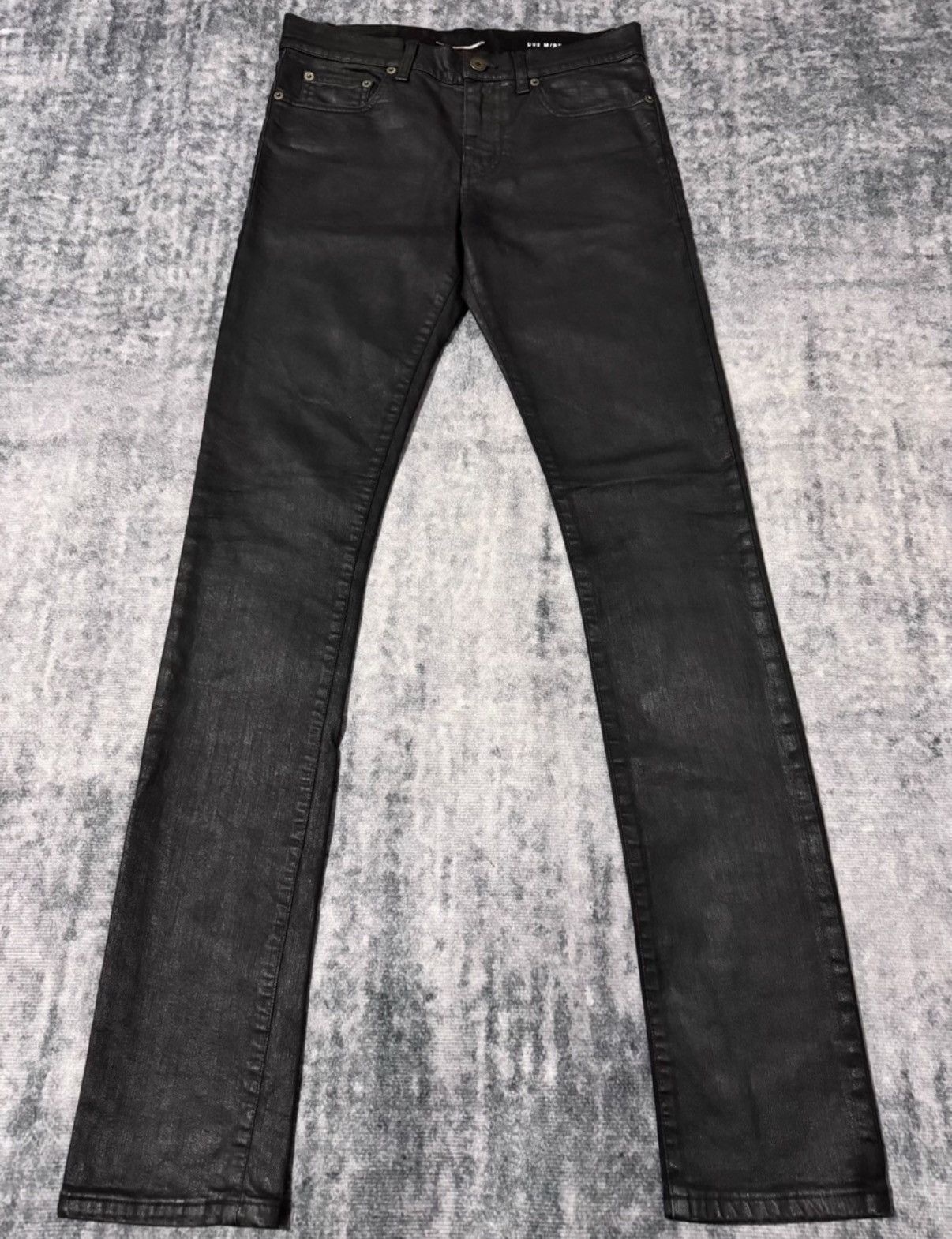 Saint Laurent Coated Jeans | Grailed
