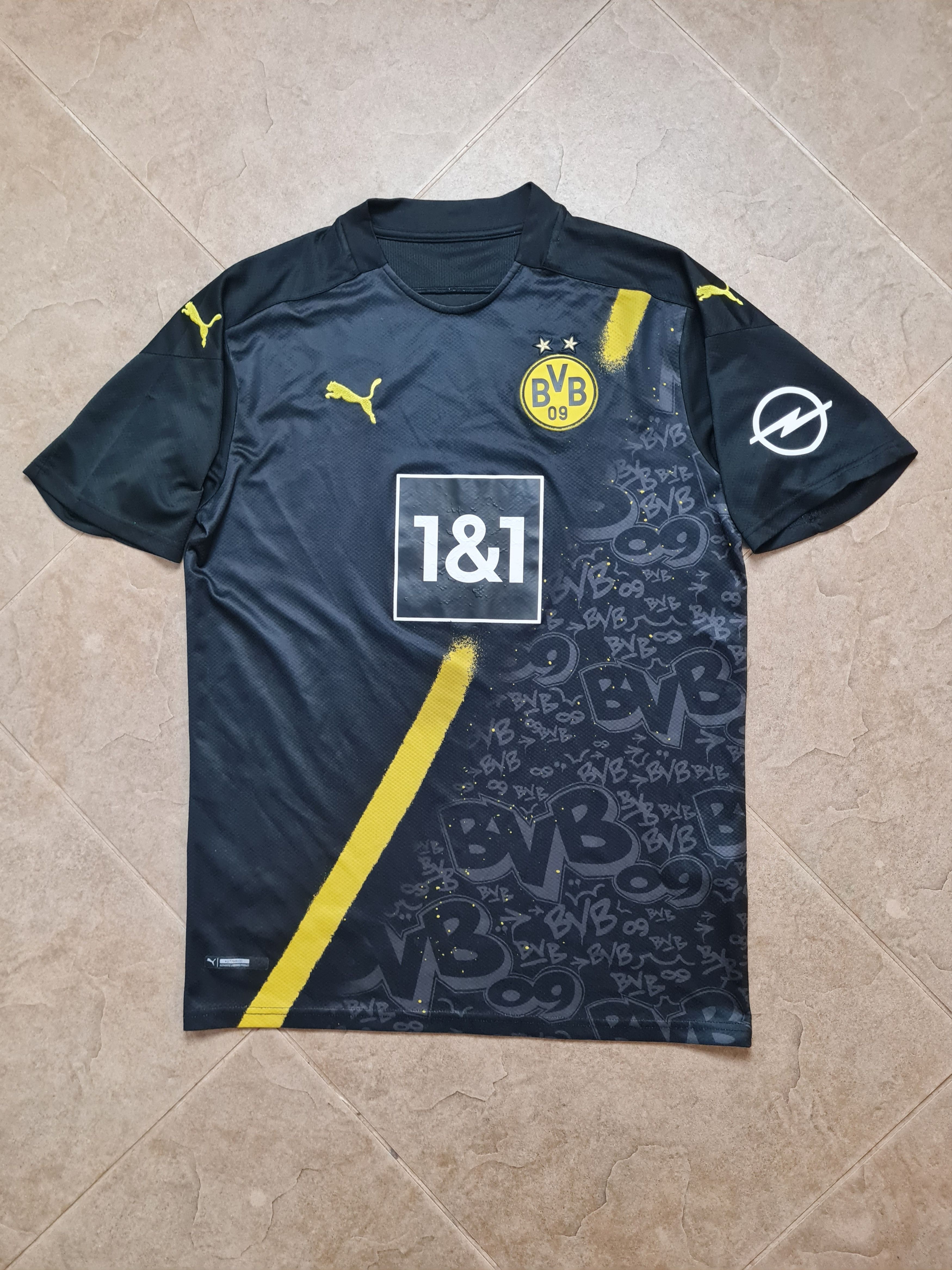 Puma Borussia Dortmund Away shirt 2020 Soccer Puma Mens Trikot Size US L / EU 52-54 / 3 - 7 Thumbnail