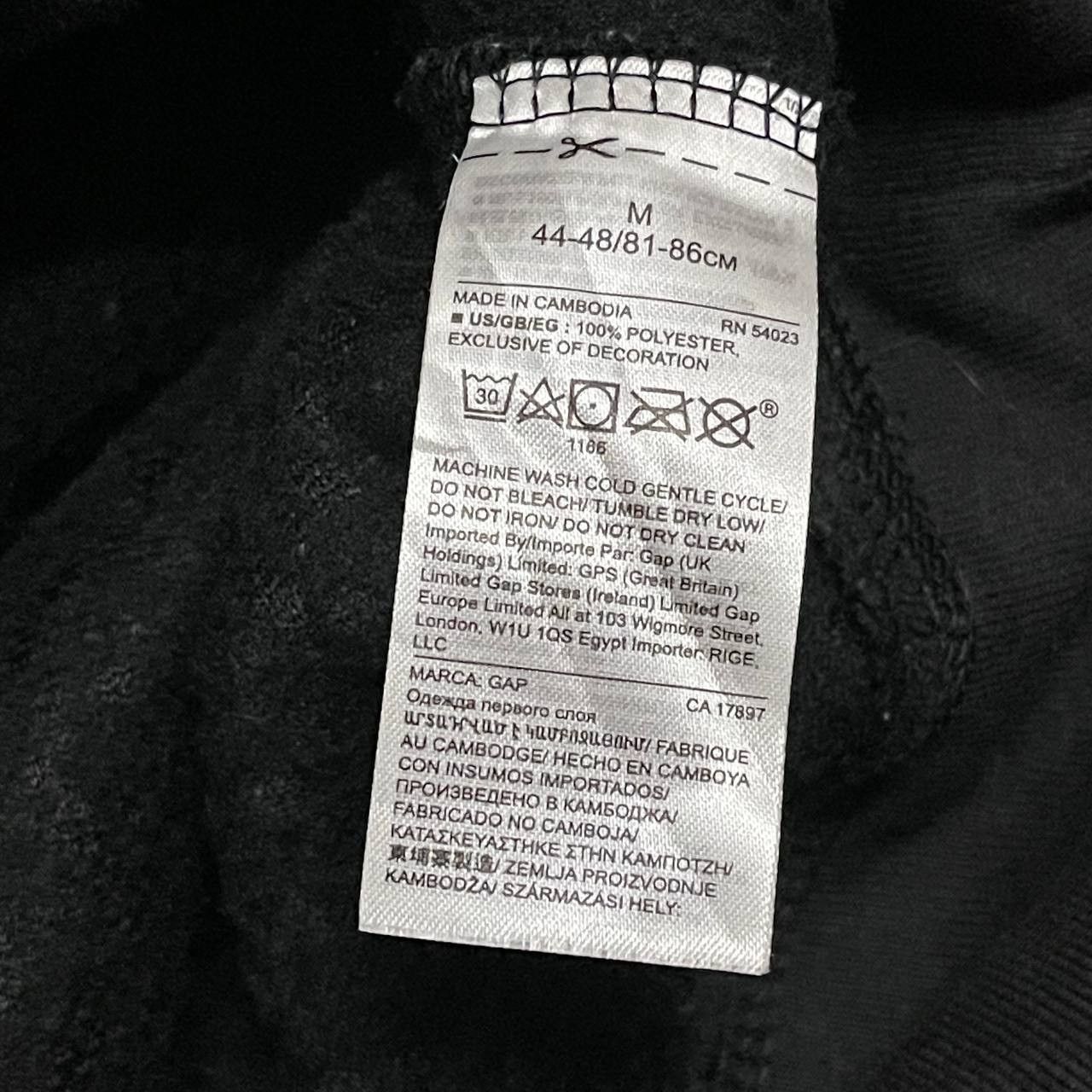 Gap Vintage Gap Fleece Big Logo Embroidered Hoodie Size US M / EU 48-50 / 2 - 5 Thumbnail