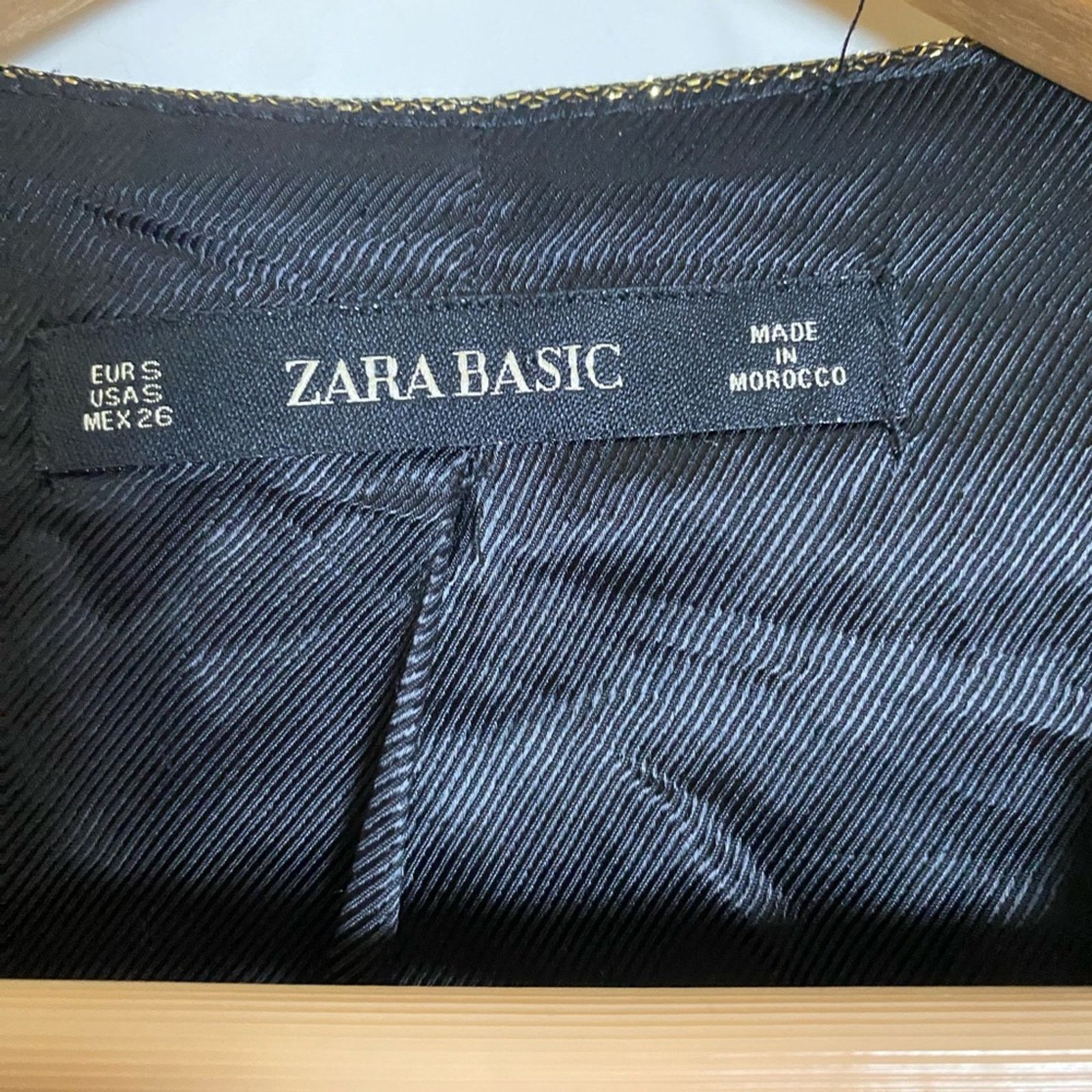 slim fit dress slacks Zara - Double Breasted Blazer Dress With Chain - Off White main image 0