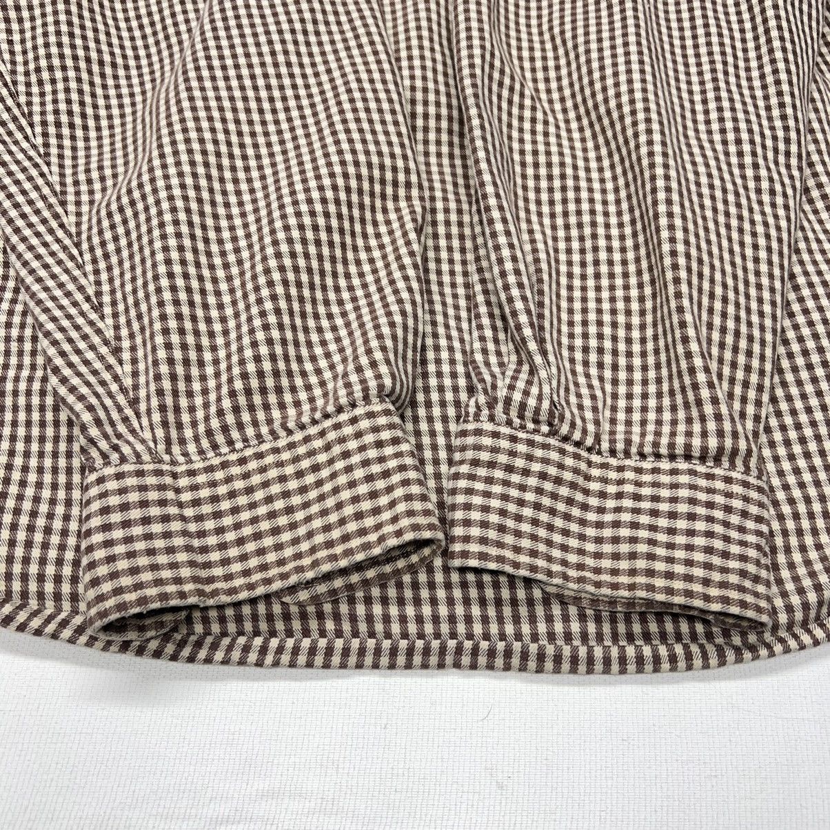 Tommy Hilfiger × Vintage Vintage Tommy Hilfiger Shirt Brown Tan Plaid Collared Button Size US XL / EU 56 / 4 - 14 Thumbnail