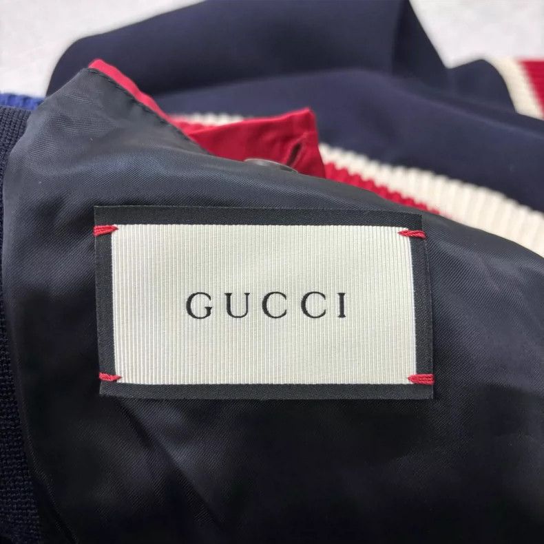 Gucci Gucci Black Panther logo embroidered flight jacket 2505-Nex Size US XL / EU 56 / 4 - 4 Thumbnail