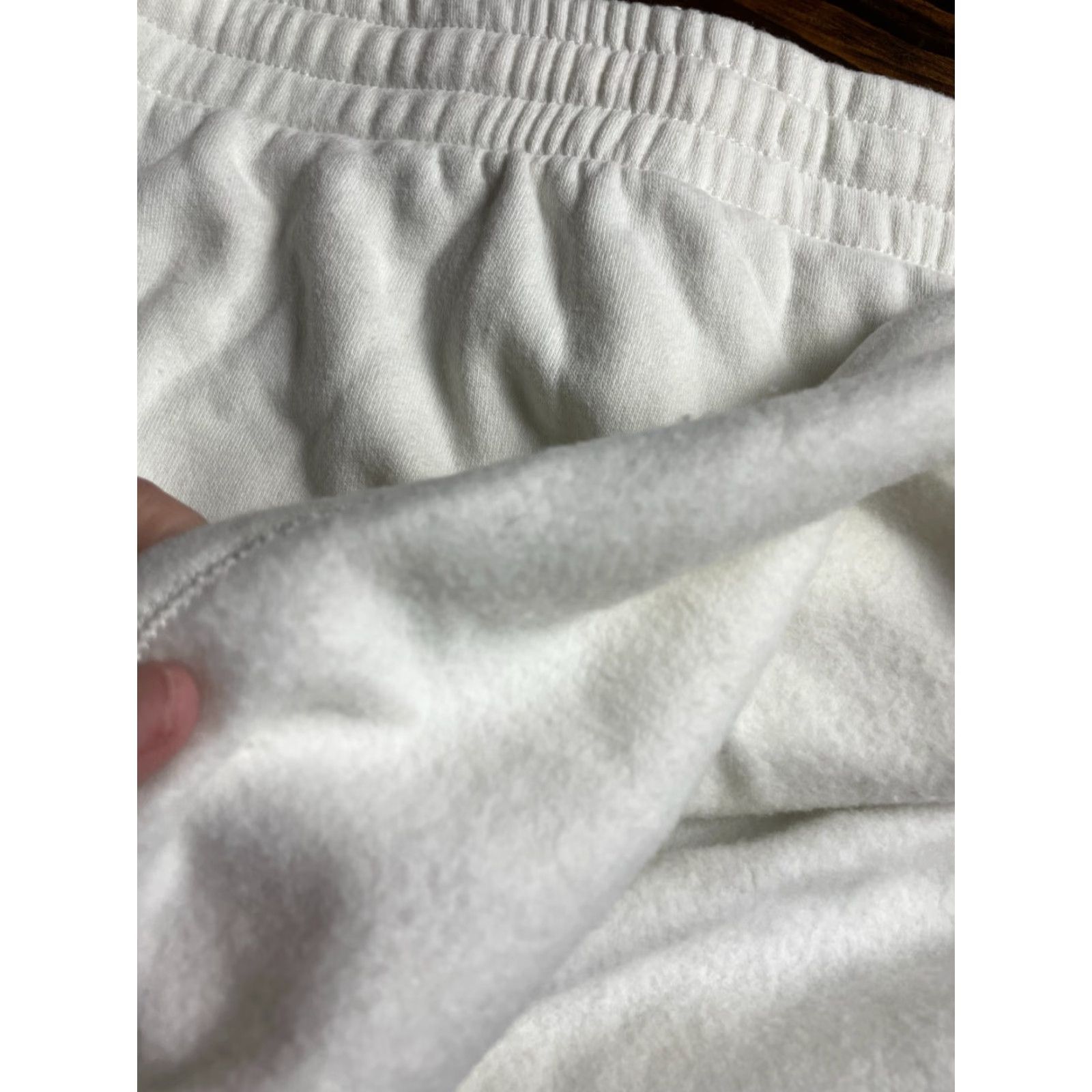 Vintage Grayson Skirt Women's XL White Blue Short Sweat Skirt Mini Activewear Size 40" / US 18 - 4 Thumbnail