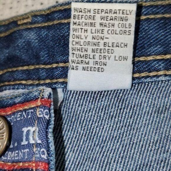 Designer B.U.M. Equipment Vintage Jeanswear Sz 9/10 (32) High Waisted Size 32" / US 10 / IT 46 - 6 Thumbnail