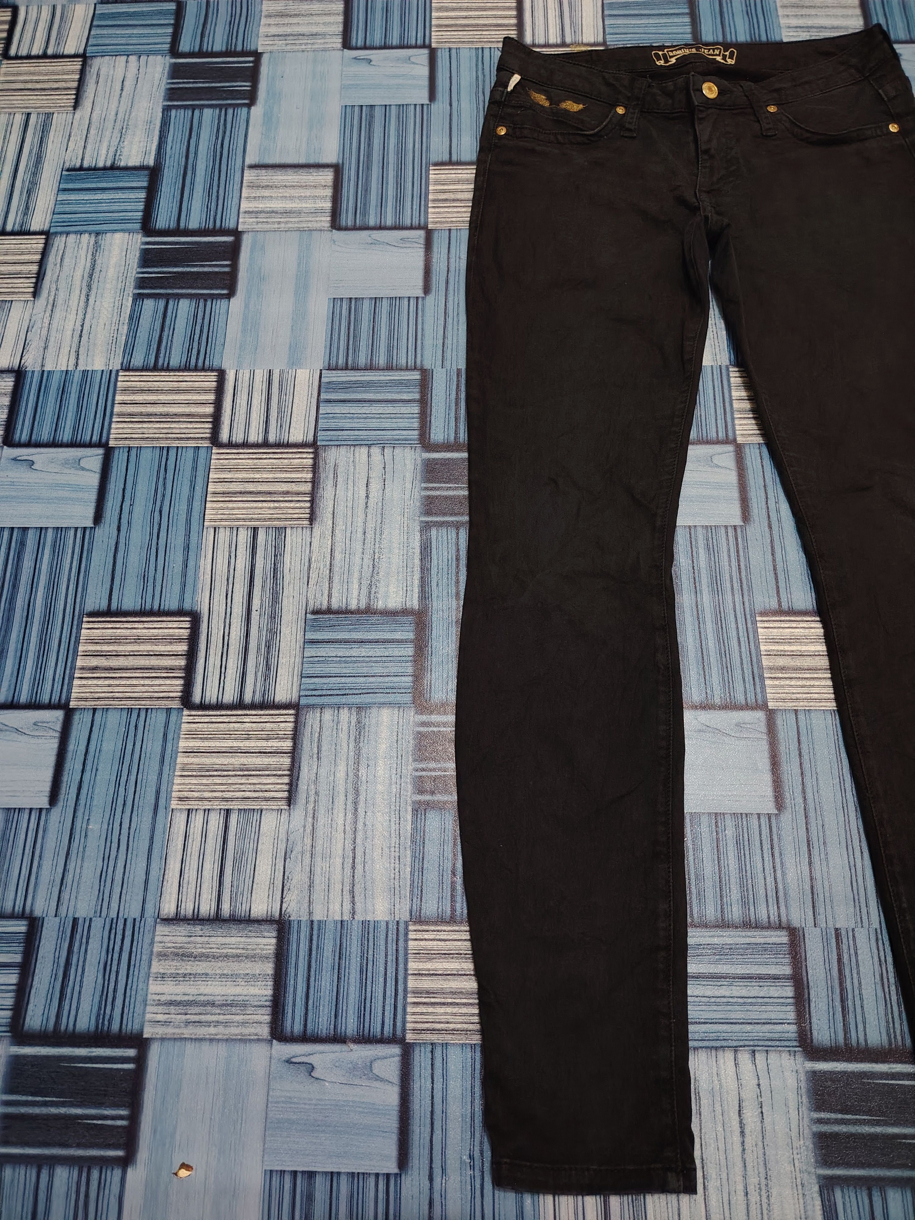 Robins Jeans Robin Jeans Embroidered back Wings Bead Stretch Skinny Pants Size US 30 / EU 46 - 10 Thumbnail