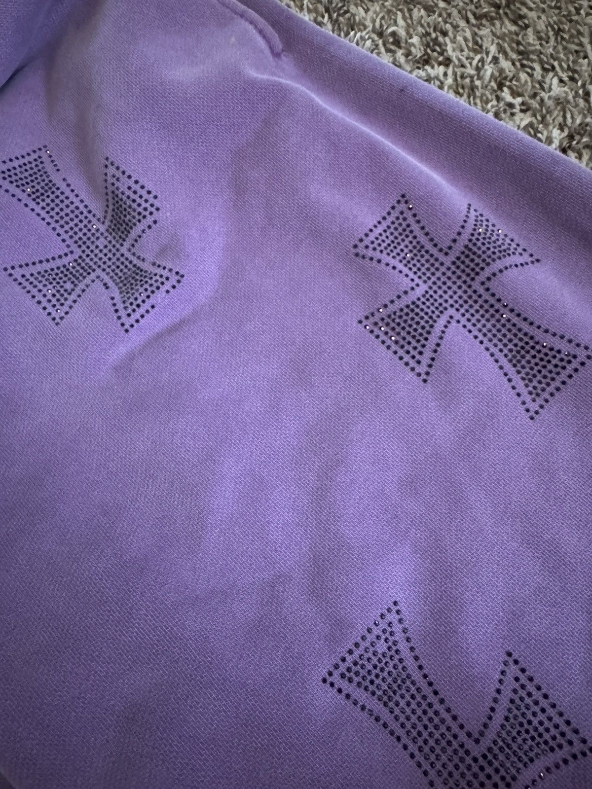 Unknown London Unknown London Purple rhinestone Sweatpants Size US 32 / EU 48 - 3 Thumbnail