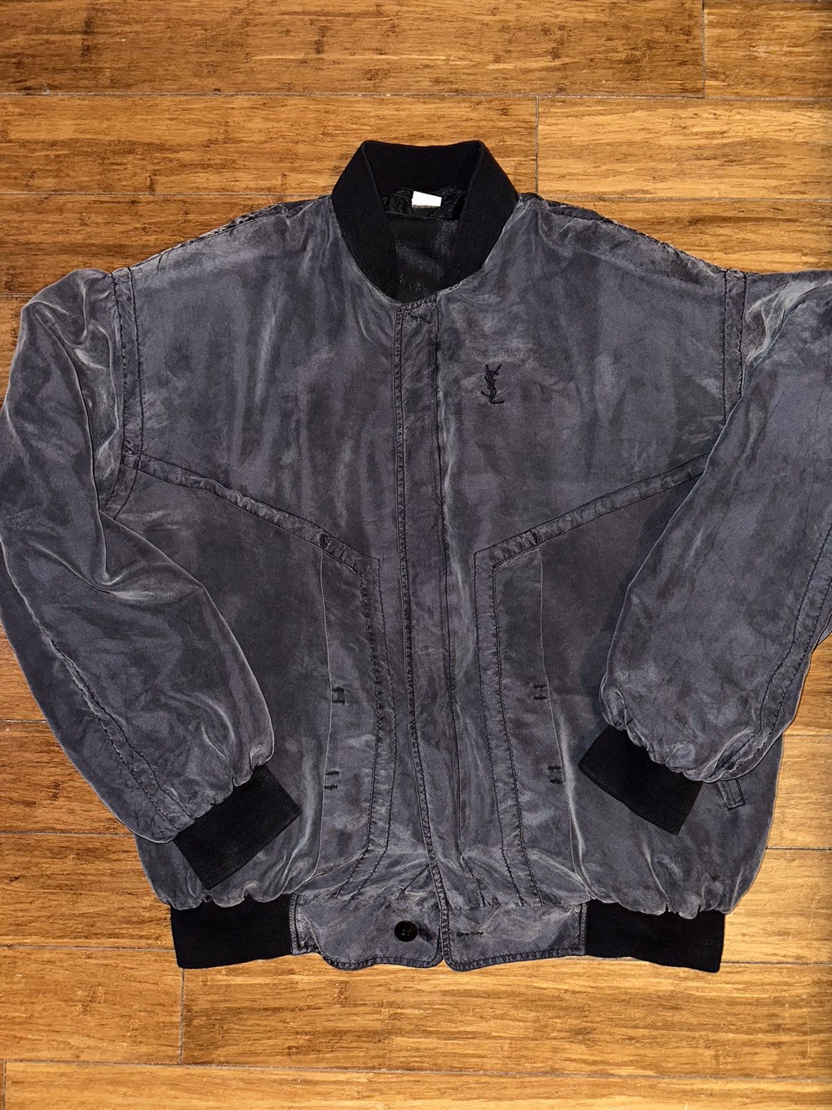 Vintage yves saint laurent bomber jacket